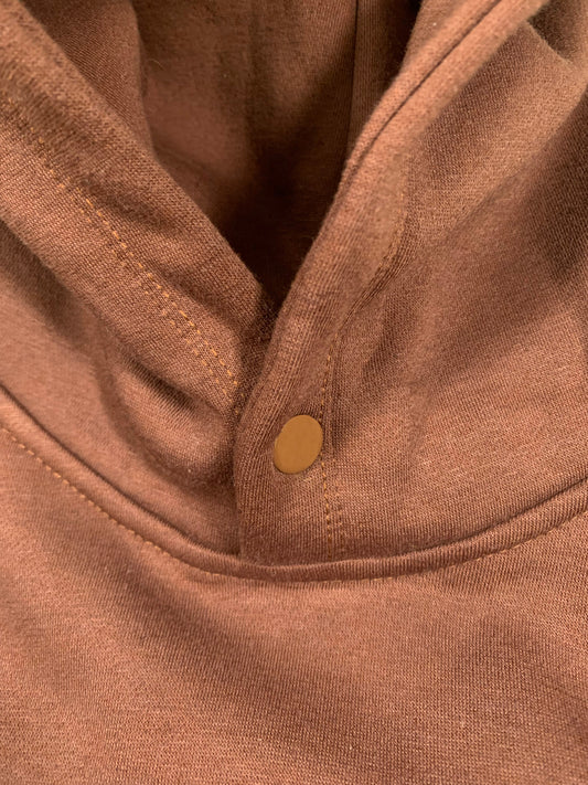 Sweet Winter Kid Brown Hooded Sweater