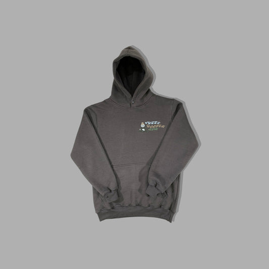 Sweet Winter Kid Vintage Grey Hooded Sweater